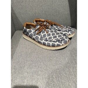 RANK 45 size 12D ORMFA22P2 blue aztec print